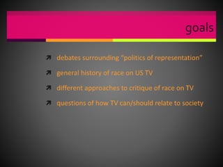 TV lecture: Race