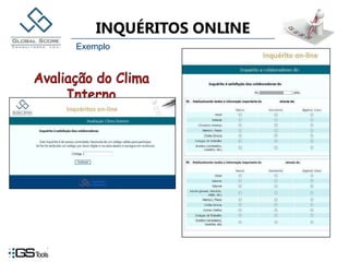 ExemploAvaliação do Clima Interno