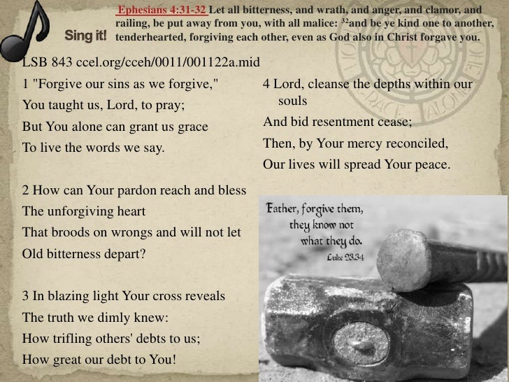 11.09.30 the lord's prayer 5th petitionand us our trespasses…