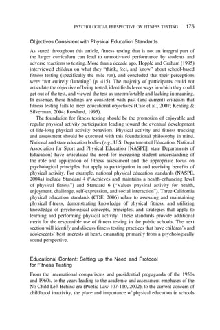 Change in Physical Education Motivation and Physical Activity Behavior ...