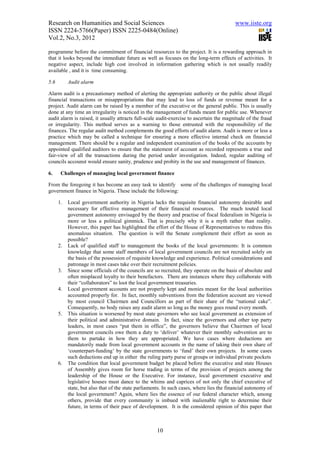 11.[1 12]challenges of managing local government finance in nigeria | PDF