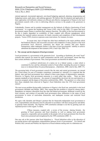 11.[1 12]challenges of managing local government finance in nigeria | PDF