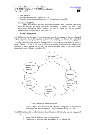 11.[1 12]challenges of managing local government finance in nigeria | PDF