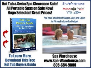 Hot Tubs Thousand Oaks ☎ 805-654-9000 Hot Tub Sale Malibu, CA