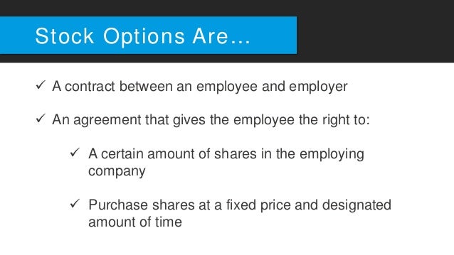 Deferred compensation stock options
