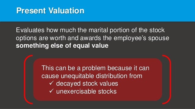 Employee Stock Options and Divorce - Divorce Magazine