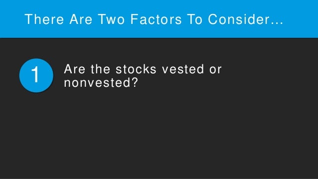 Are stock options taxable upon vesting