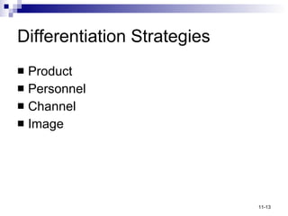 Differentiation Strategies Product Personnel Channel Image 