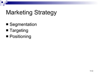 Marketing Strategy Segmentation Targeting Positioning 