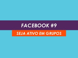 O Manual do Facebook