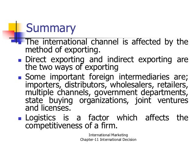 state importance of middlemen in marketing International marketing distribution state marketing goals in terms of quantity market share distributors and agents are more committed or loyal middlemen however, it is important for manufacturers to aim at building brand loyally also from wholesalers and retailers. state importance of middlemen in marketing International marketing distribution state marketing goals in terms of quantity market share distributors and agents are more committed or loyal middlemen however, it is important for manufacturers to aim at building brand loyally also from wholesalers and retailers.