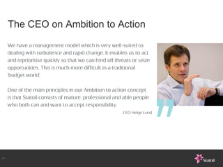The CEO on Ambition to Action




11 -
 