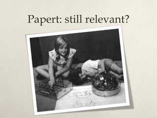 Play based learning | PPT
