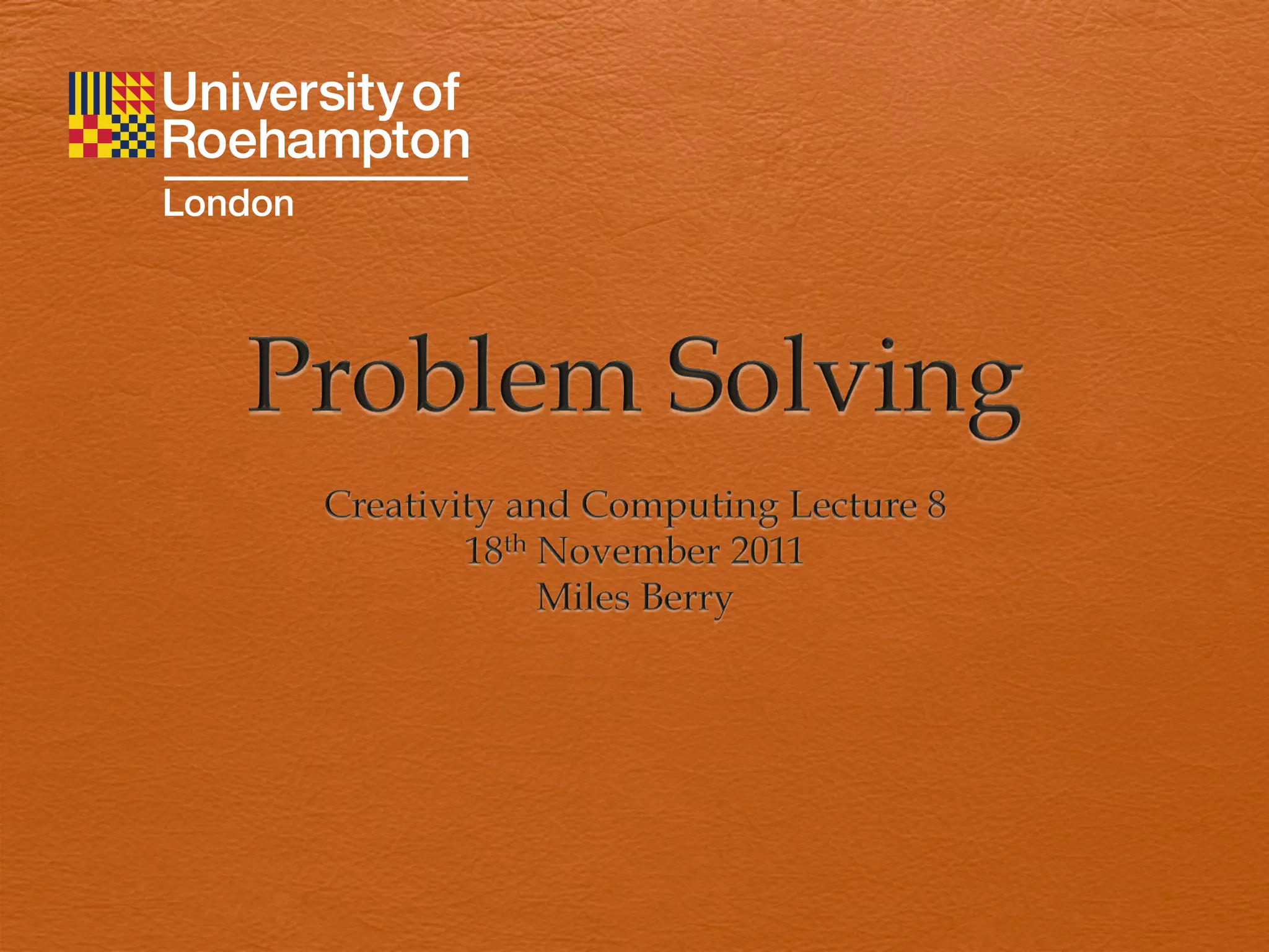 Problem Solving | PPT