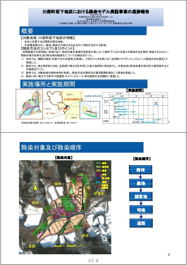 付録１ 11 市町村を対象とした除染モデル事業の結果 詳細