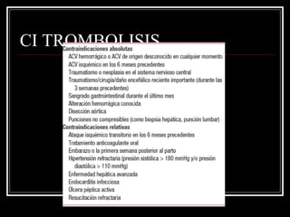 CI TROMBOLISIS
 