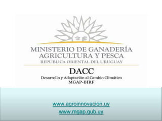 www.agroinnovacion.uy
www.mgap.gub.uy

 