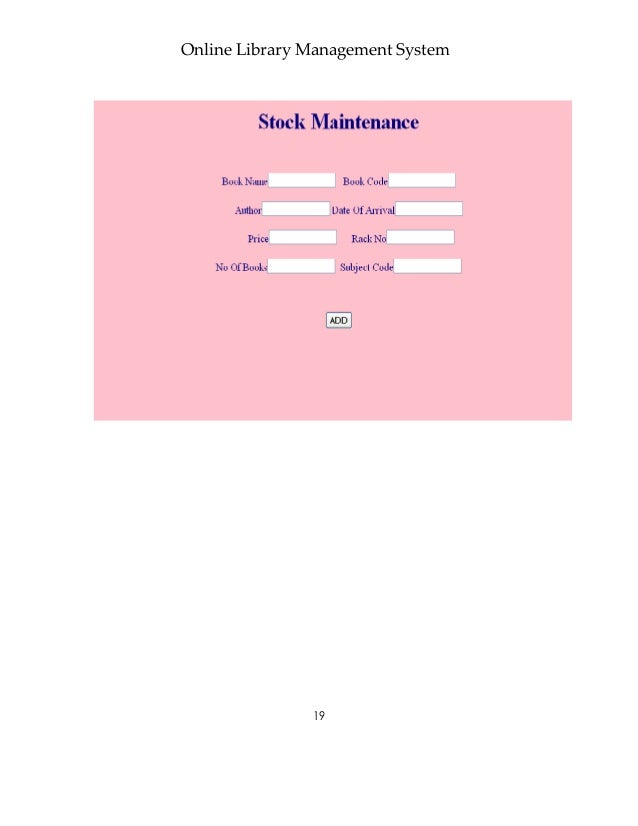 11.project online library management system