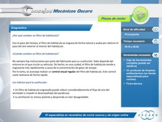 11. filtros de habitáculo | PPTX