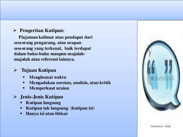 11. teknik penulisan karya ilmiah