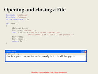 File handling | PPT
