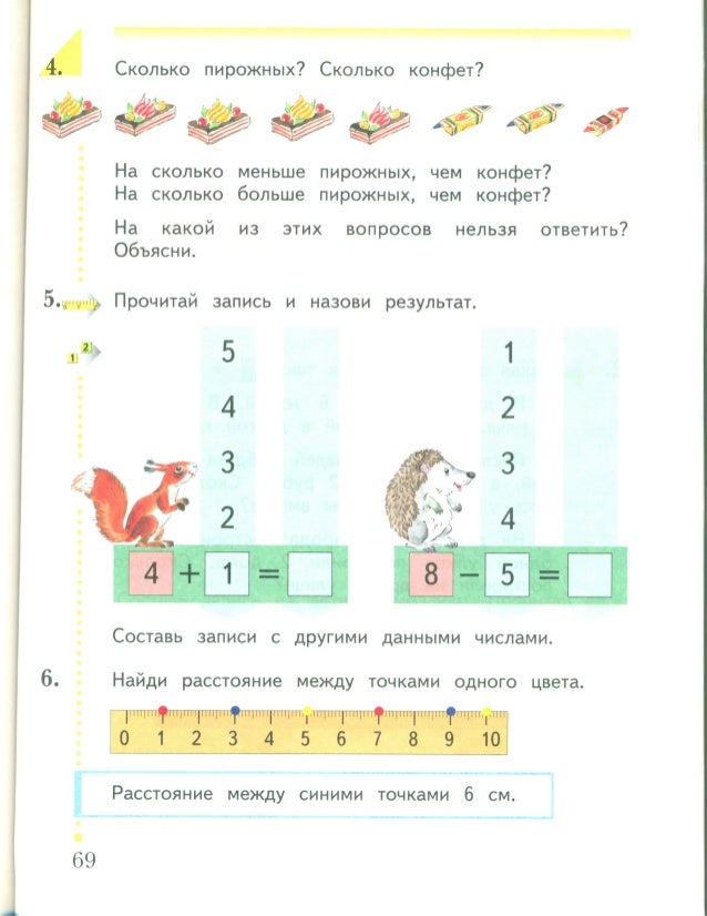 картинки на сколько больше на сколько меньше 1 класс