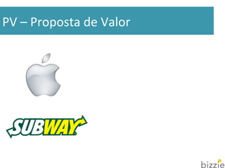 PV 
– 
Proposta 
de 
Valor 
 