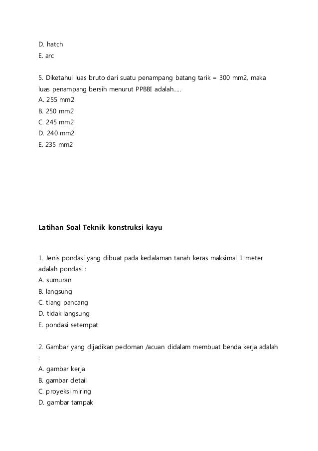 Soal Un Tgb