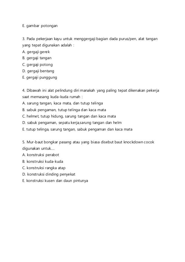 Soal Un Tgb