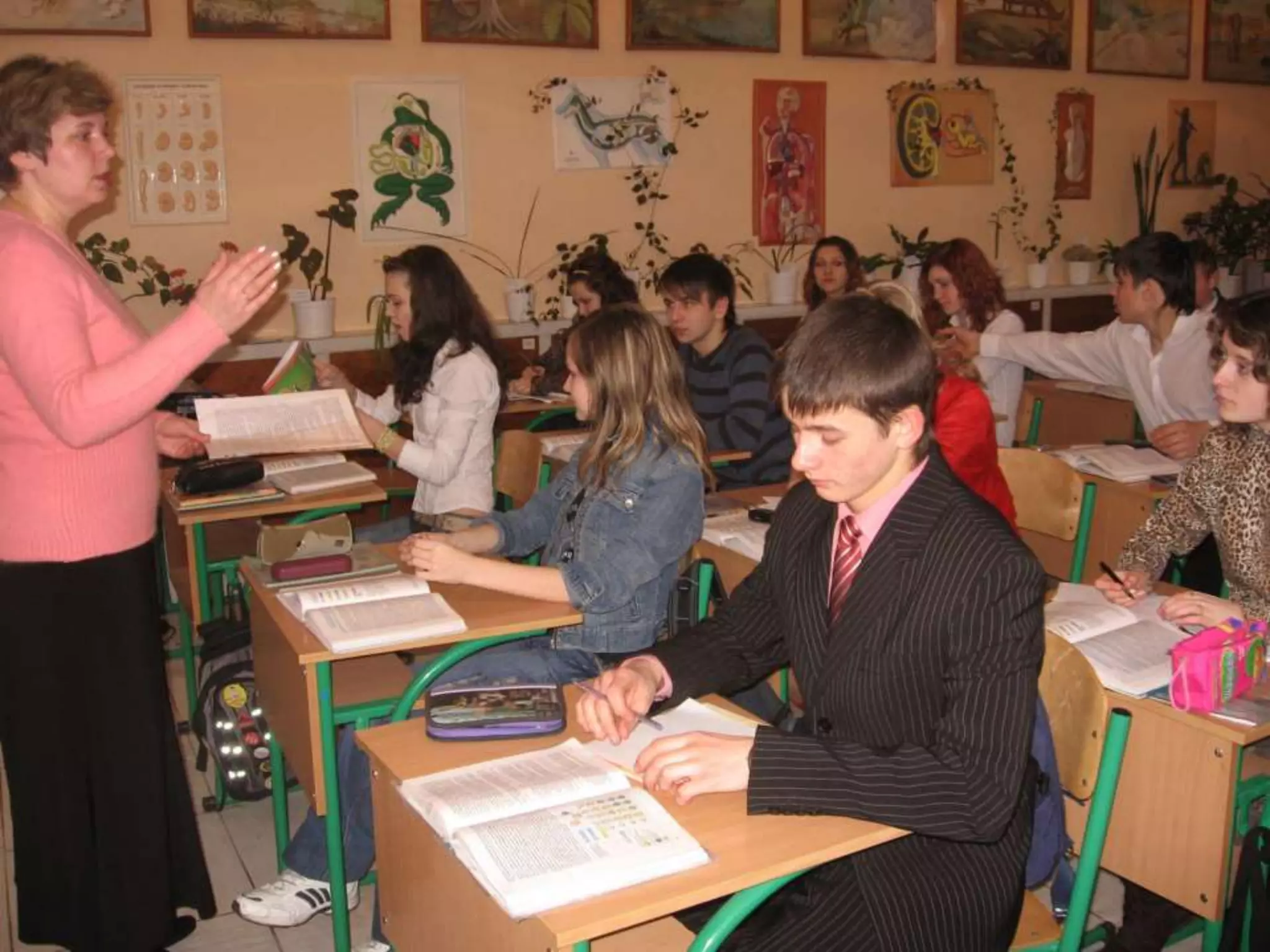 урок біології в 11 класі