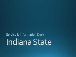 On the Same Page: Combining Service Desks for a Single Point of Contact