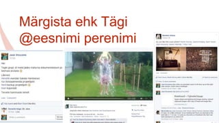 Märgista ehk Tägi
@eesnimi perenimi
 