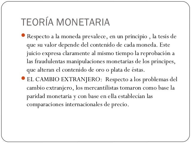 TEORÍAS DEL COMERCIO INTERNACIONAL