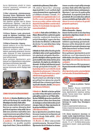 11. ZÜMRE 2014   2015