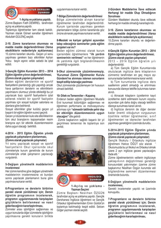 11. ZÜMRE 2014   2015