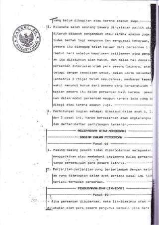 11. kelengkapan perusahaan