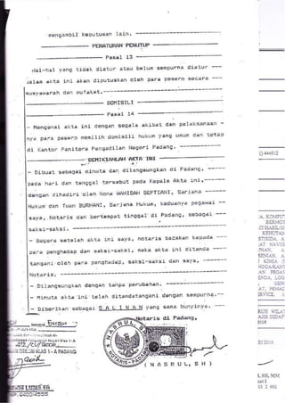 11. kelengkapan perusahaan