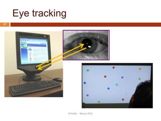 Eye tracking
17
R.Polillo - Marzo 2015
 