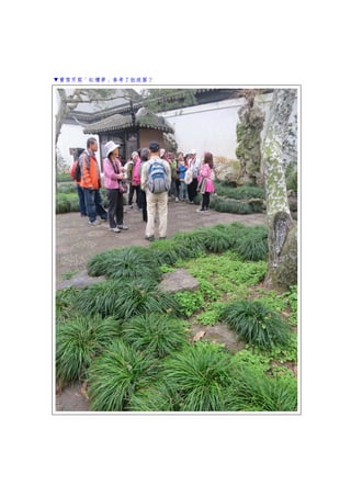 ▼曹雪芹寫「紅樓夢」參考了拙政園？
 