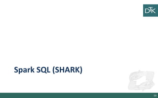Spark SQL (SHARK)
59
 