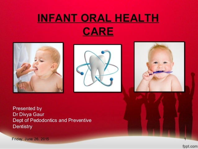 dental care for infants