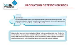 RUTAS DEL
APRENDIZAJE
 