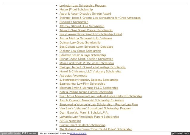 Rosenfeld injury lawyers single mother scholarship