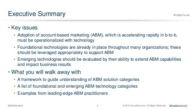 flipmyfunnel atlanta 2016 matt senatore the account based marketing technology stack - Account Technology flipmyfunnel atlanta 2016 matt senatore the account based marketing technology stack - Account Technology