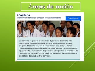 Áreas de acción