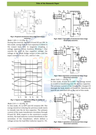 A Novel Integrated AC-DC Five Level Converter Strategy for Power Factor ...