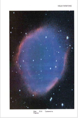 НАША ГАЛАКТИКА
Мал. 25.8. Туманність
Равлик
 
