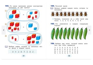 1 класс математика истомина 1 часть