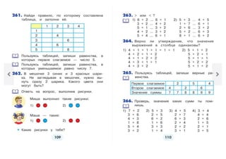 1 класс математика истомина 1 часть