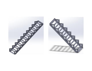 3D model of stairs 